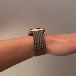 Gold Apple Watch Band